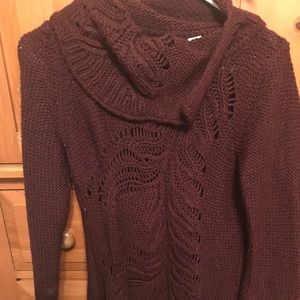 Cowl neck sweater